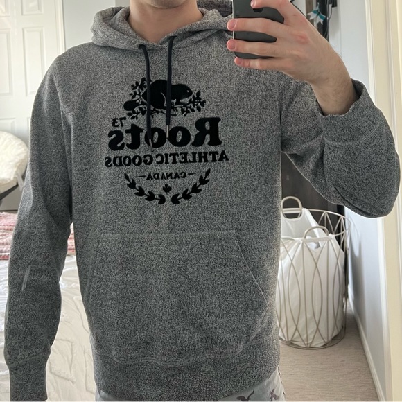 Salt and pepper Roots hoodie - Picture 5 of 5